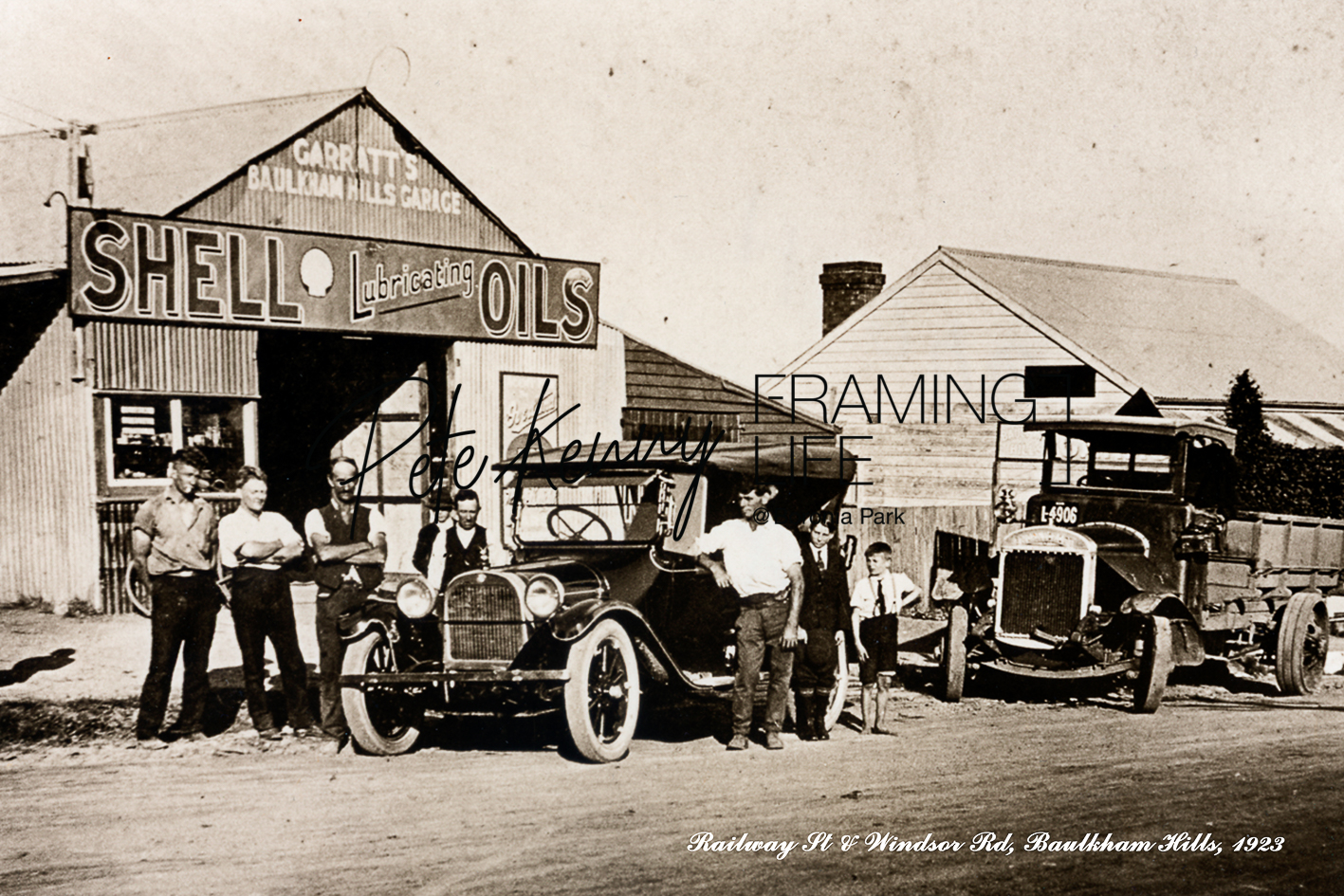 Railway St, 1923 Framing Life