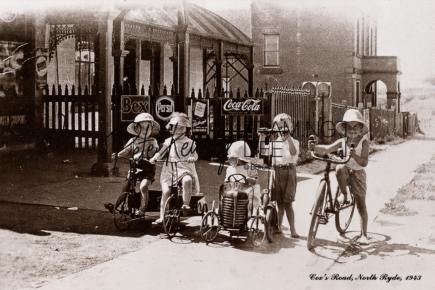 Coxs Rd NORTH RYDE, 1943